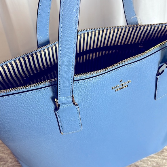 Kate Spade Lucie Cameron Street Tote Sky Blue - Picture 2 of 5
